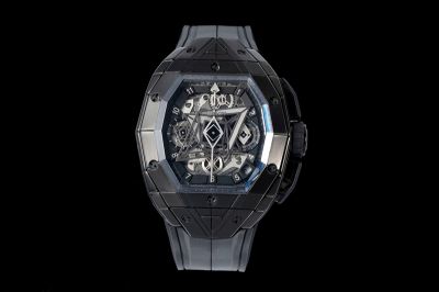 Hublot Big Bang Sang Bleu III 42mm Hub4700 Movement Skeletonized Lady Watch